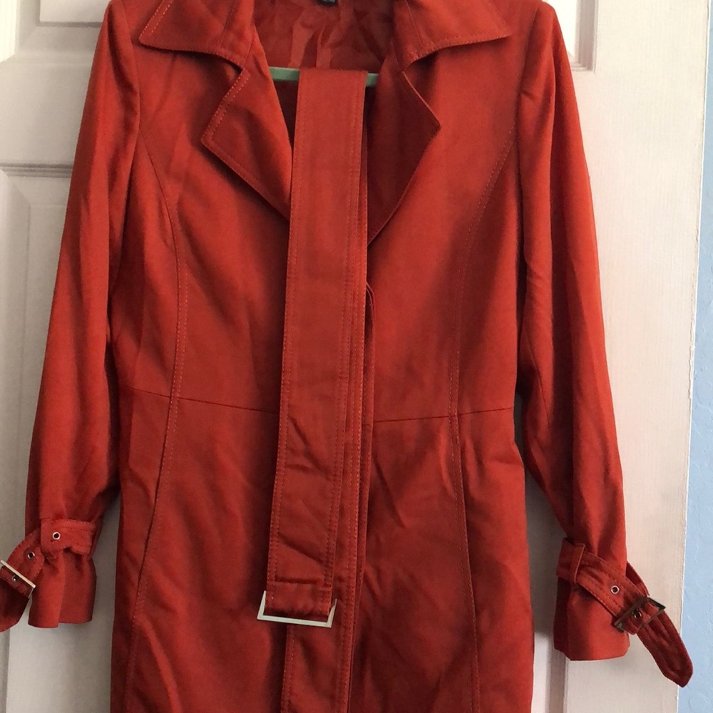 Orange coat